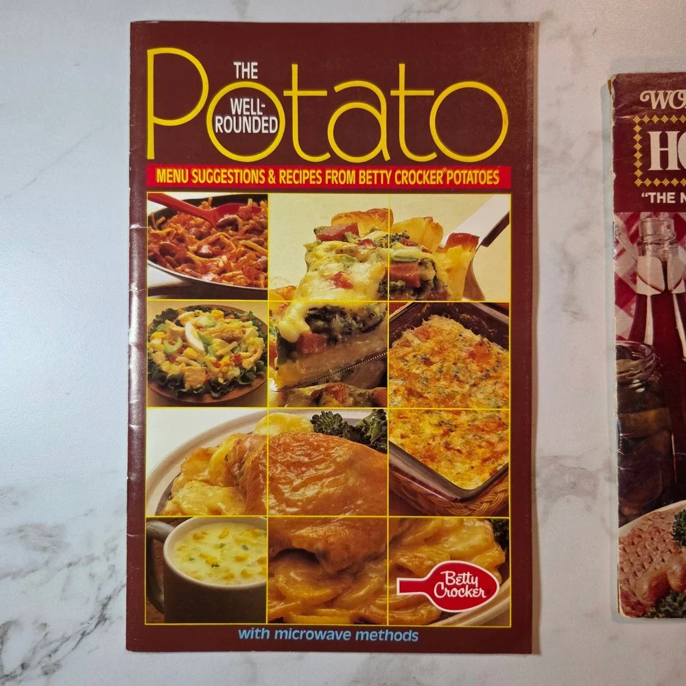Vintage Betty Crocker Potato Recipes and Womens Circle Home Cooking 1973 1981